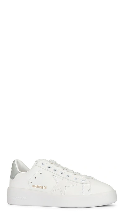 Shop Golden Goose X Revolve Purestar Sneaker In White & Light Blue