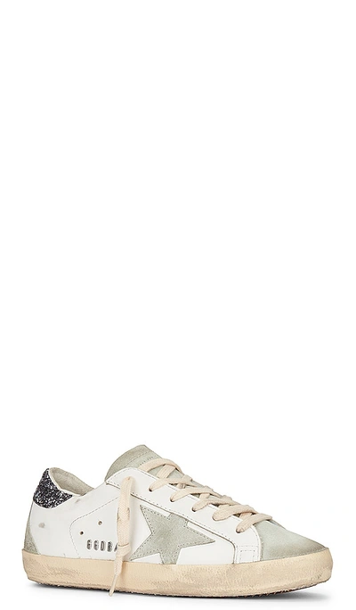 Shop Golden Goose Super-star Sneaker In White  Ice  & Grey