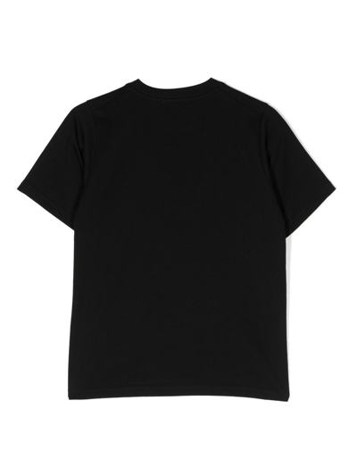 Dsquared2 Graphic-print Short-sleeve T-shirt In Black