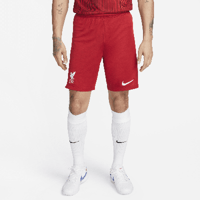 Shop Nike Liverpool Fc 2023/24 Stadium Home  Men's Dri-fit Soccer Shorts In Red