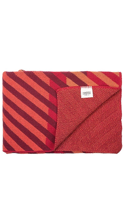 Happy Habitat Pattern 2 Throw In Orange
