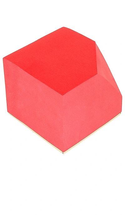 Shop Block Design Memo Block In Red