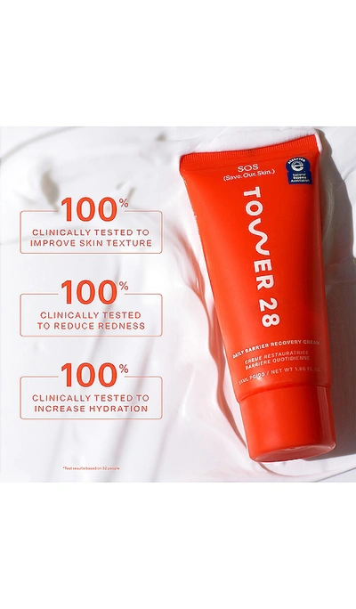 Tower 28 Sos Daily Barrier Recovery Cream In Beauty: Na