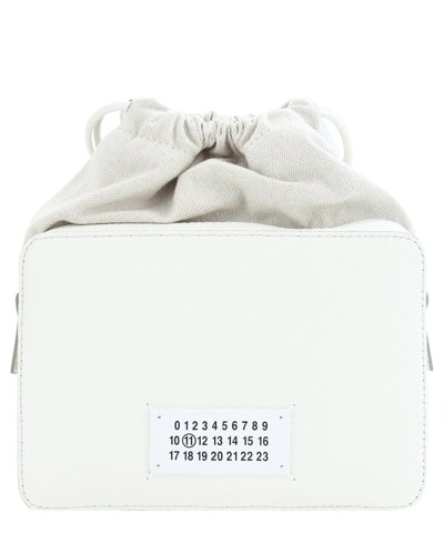 Shop Maison Margiela Crossbody Bag In White