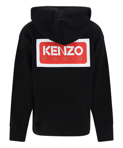 Shop Kenzo Hoodie In Black