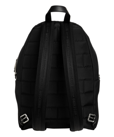 Shop Moschino Backpack In Black