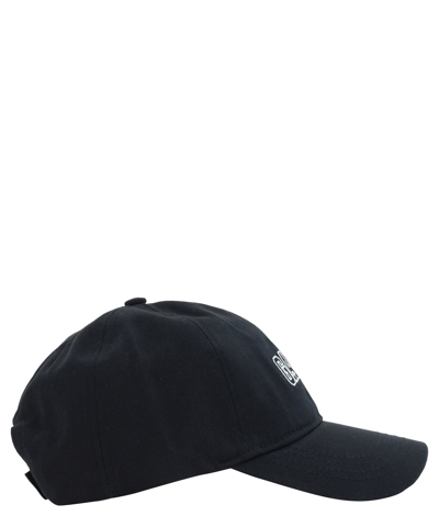Shop Ganni Hat In Black