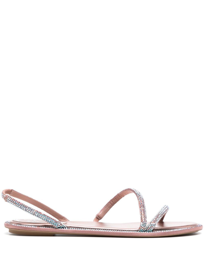 Rene caovilla best sale flip flops