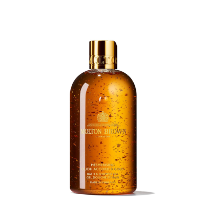 Shop Molton Brown Mesmerising Oudh Accord And Gold Bath And Shower Gel 300ml