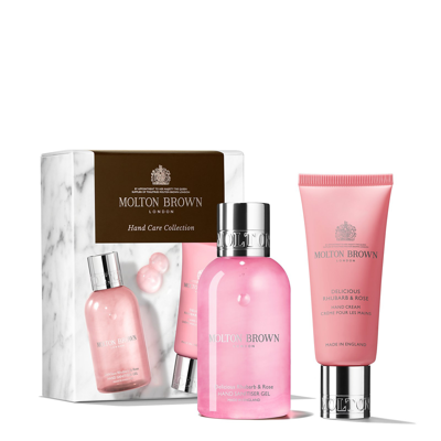 Shop Molton Brown Delicious Rhubarb And Rose Hand Care Collection