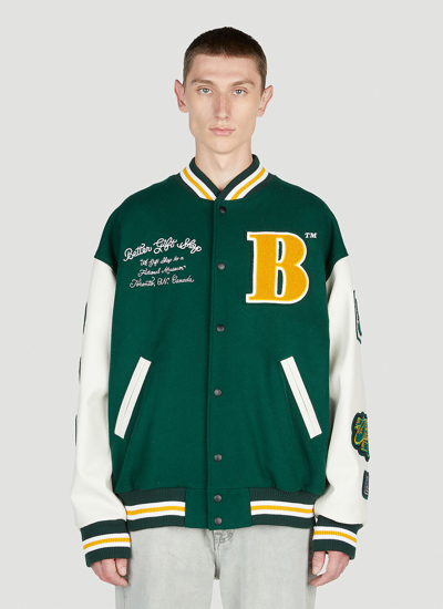 Shop Better Gift Shop Gallery And Gift Shop 2023 Varisty Jacket In Green