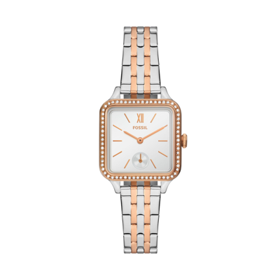 Fossil Women's Colleen Three-hand, Two-tone Stainless Steel Watch In Multi