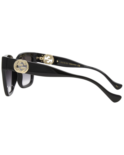 Shop Gucci Women's Gg1023s 54mm Sunglasses In Black