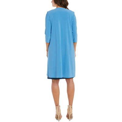 Shop R & M Richards Womens 2pc Jacket Two Piece Dress In Blue
