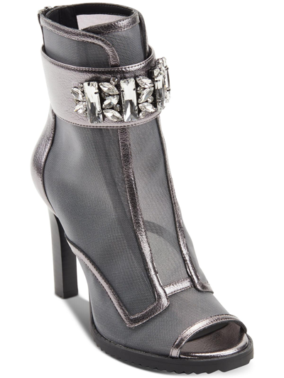 Shop Karl Lagerfeld Blayze Womens Peep-toe Ankle Pumps In Multi