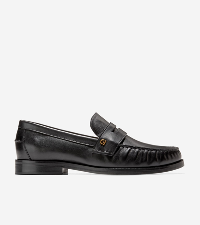 Shop Cole Haan Lux Pinch Penny Loafer In Black