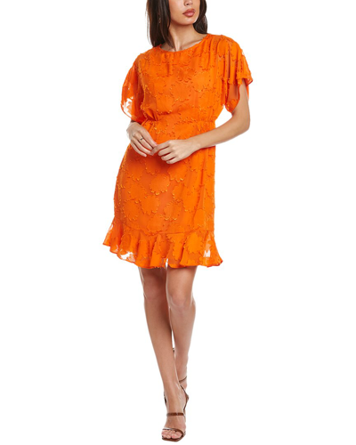 Shop Donna Morgan Mini Dress In Orange