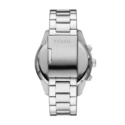 Shop Fossil Men's Brox Multifunction, Stainless Steel Watch In Silver
