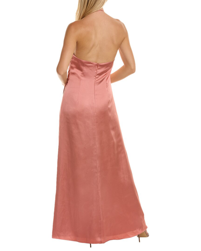 Shop Halston Sutton Gown In Pink