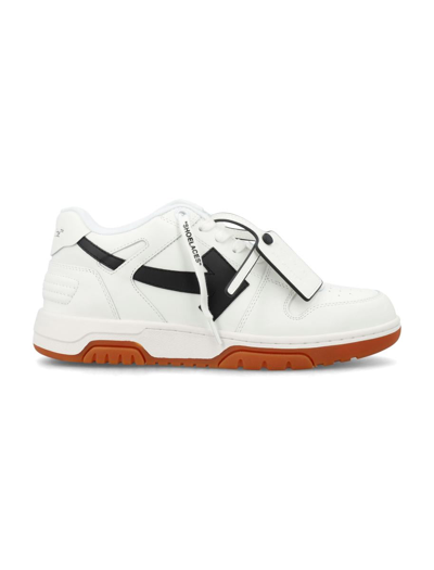 Shop Off-white Out Of Office Calf Leather  White Black