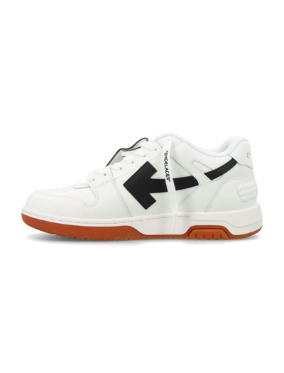 Shop Off-white Out Of Office Calf Leather  White Black