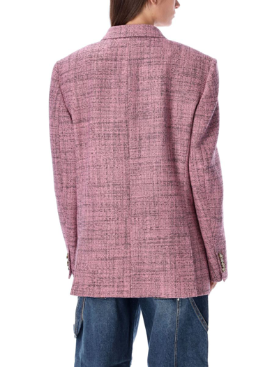 Shop Stella Mccartney Oversized Blazer In Pink