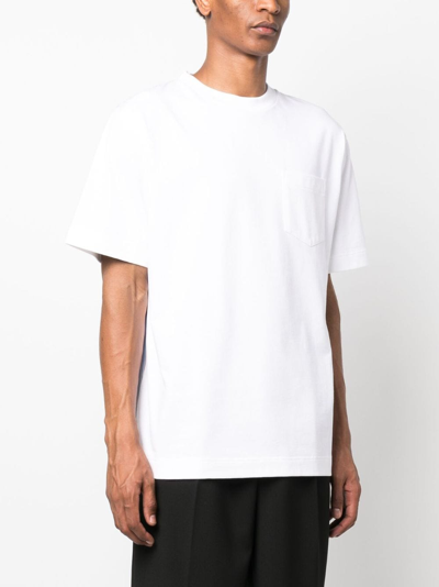 Shop Simone Rocha Patchwork Cotton T-shirt In White