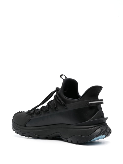 Shop Moncler Trailgrip Lite2 Sneakers In Black