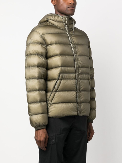 C.P. COMPANY D.D.SHELL HOODED DOWN JACKET 