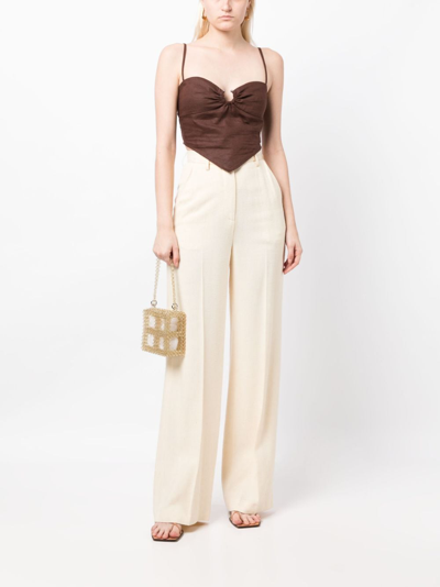 0711 Tekla Bucket Bag In Yellow