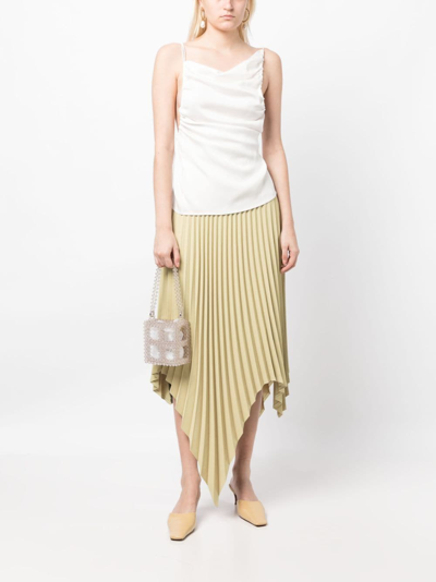 0711 Tekla Bucket Bag In White