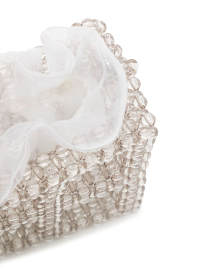 0711 Tekla Bucket Bag In White