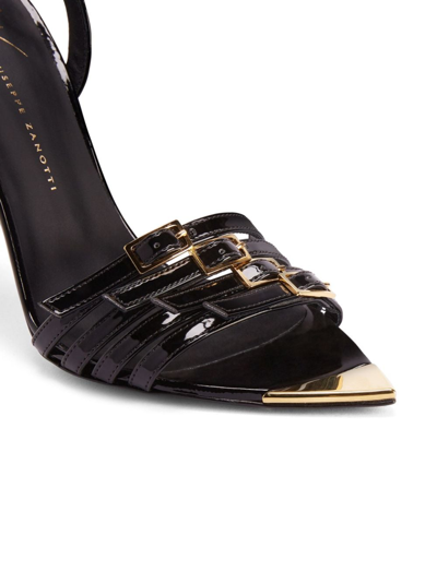 Giuseppe Zanotti Intriigo Slim High Heel Sandals In Black