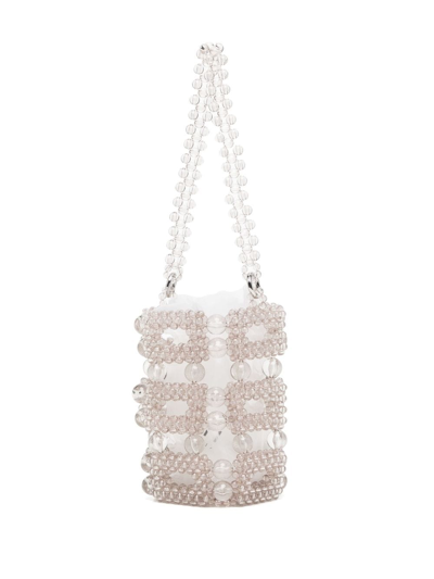 0711 Emeralda Bucket Bag In Grey