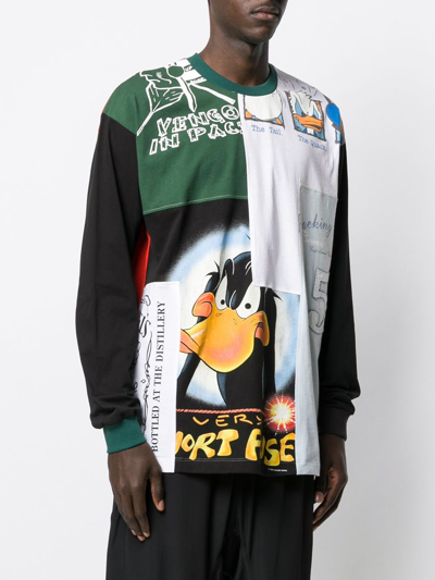 拼缝设计套头衫