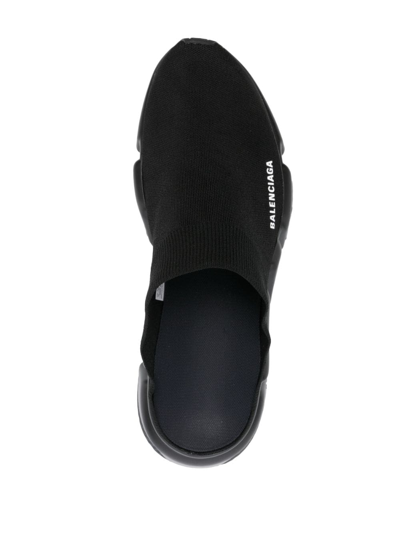 Shop Balenciaga Speed ml Mule Sneakers In Black