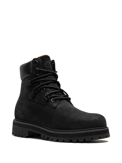 Shop Timberland Vibram® "6 Inch" Boots In Black