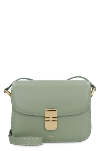 A.P.C. Small Grace Bag in Green