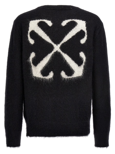 Shop Off-white 'arrow' Sweater In Black