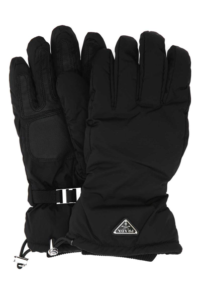 Shop Prada Gloves In Black