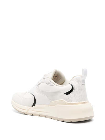 Shop Ferragamo Gancini Low-top Sneakers In Neutrals