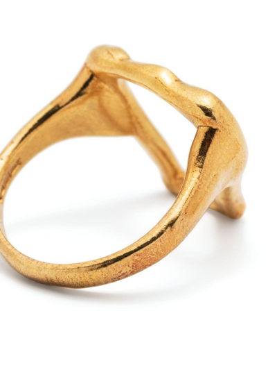 Shop Alighieri The Link Of Wanderlust Ring In Gold