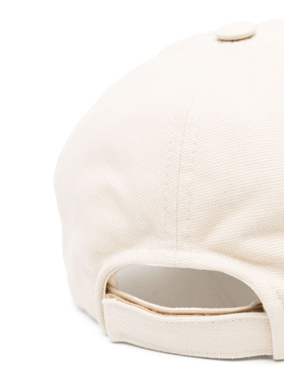 Isabel Marant Tyron Baseball Cap In Neutral