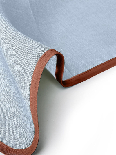 La Doublej Rainbow Linen Napkins (set Of 2) In Blue