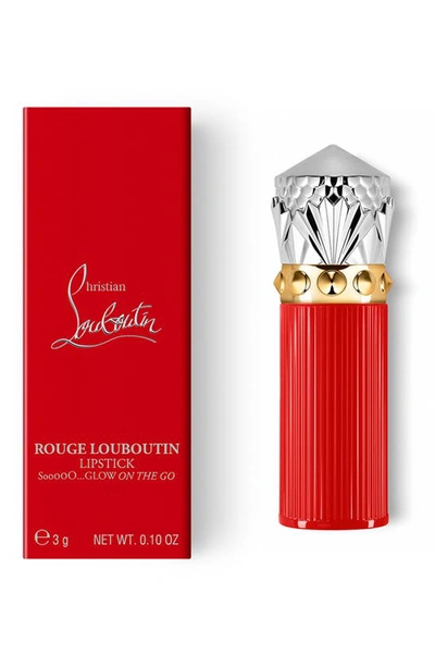 Shop Christian Louboutin Rouge Louboutin Soooooglow On The Go Lipstick In Go Crazy Pale 015