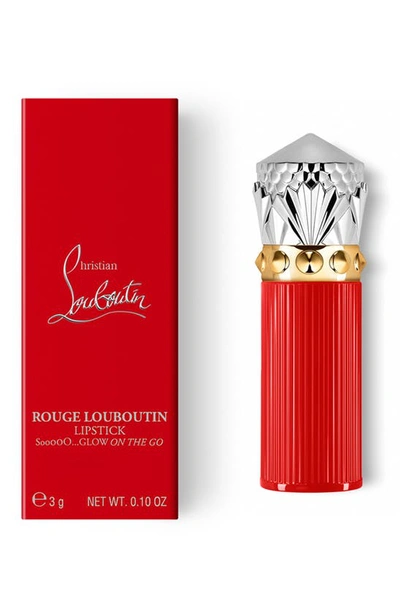 Shop Christian Louboutin Rouge Louboutin Soooooglow On The Go Lipstick In Burgundy Babe 006