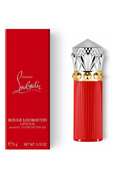 Shop Christian Louboutin Rouge Louboutin Soooooglow On The Go Lipstick In Coral Palace 010