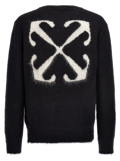 Shop Off-white Arrow Sweater In Black