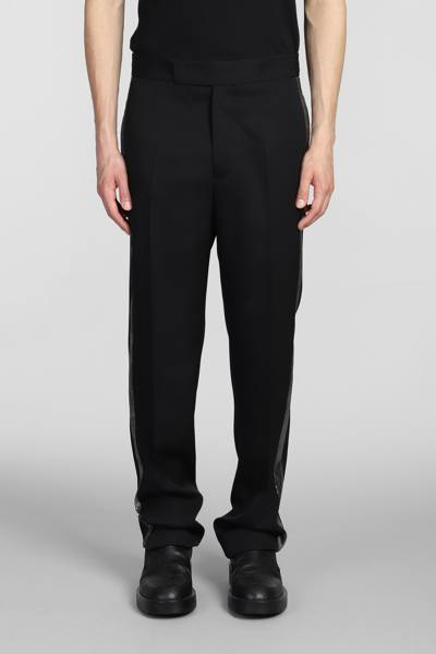 Shop Sapio N.9 Pants In Black Wool