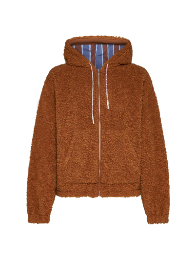 Shop Marni Jacket In Rust